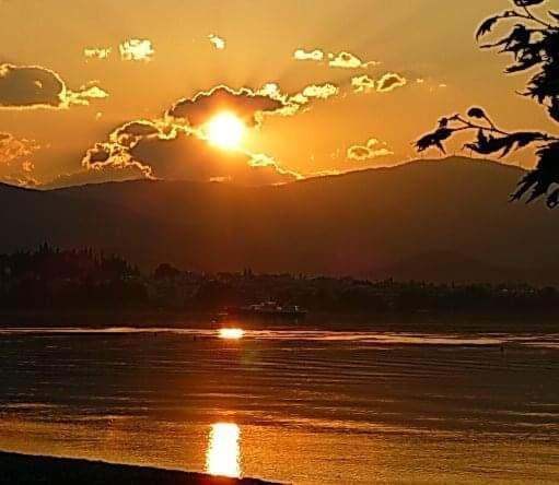 Apartament Πέτρινο Στη Θάλασσα Nafpaktos Zewnętrze zdjęcie